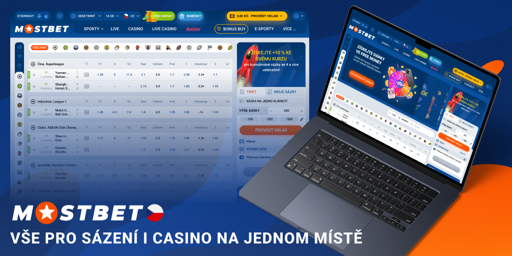 Mostbet CZ sportovní sázení a casino