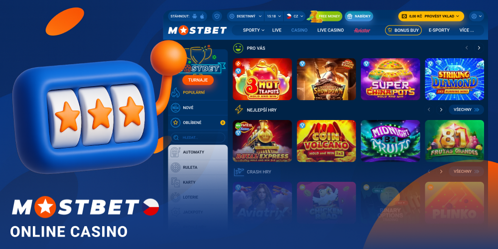 Online casino hry Mostbet CZ